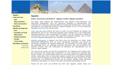 Desktop Screenshot of meinaegypten.de