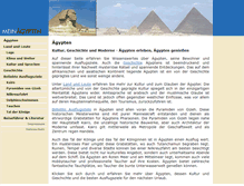 Tablet Screenshot of meinaegypten.de